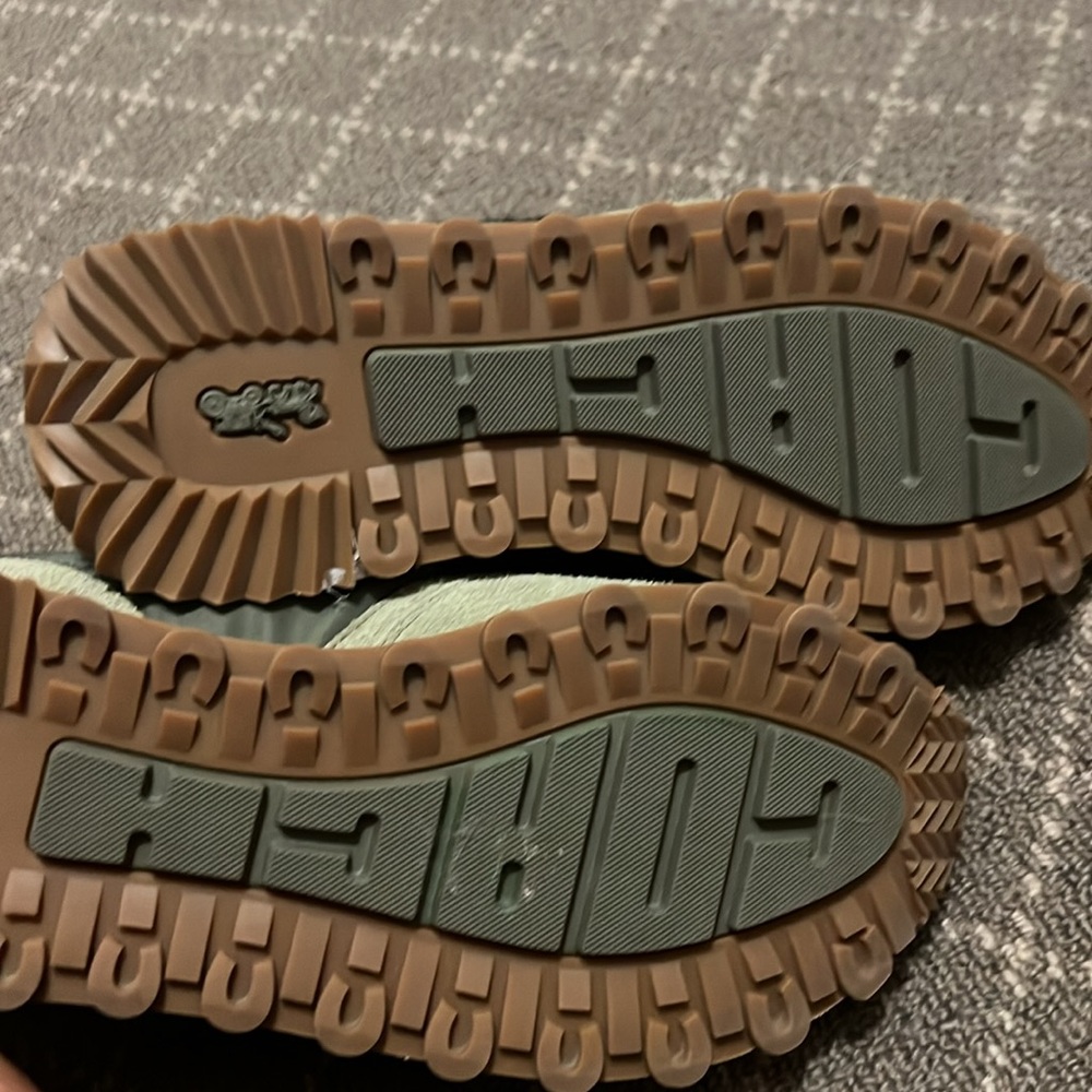 Coach Green and Black Athletic Shoes - Picture 7 of 7